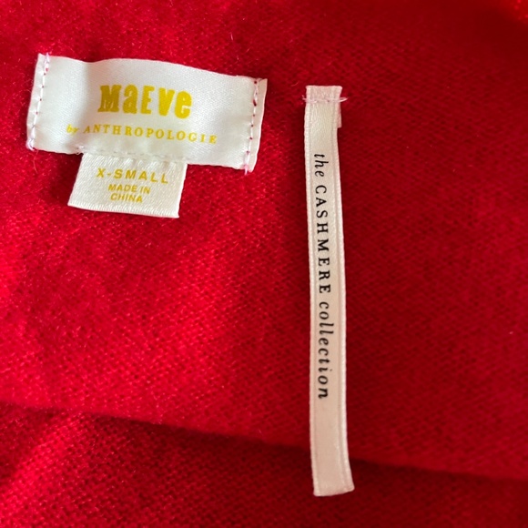 NWOT Ref Anthropologie Cashmere sweater - Picture 4 of 4